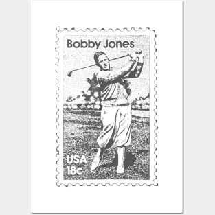 Grey Bobby Jones Stamp Art Posters and Art